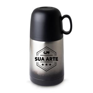 Garrafa Térmica 230ml Personalizada     Gravação a Laser 18699